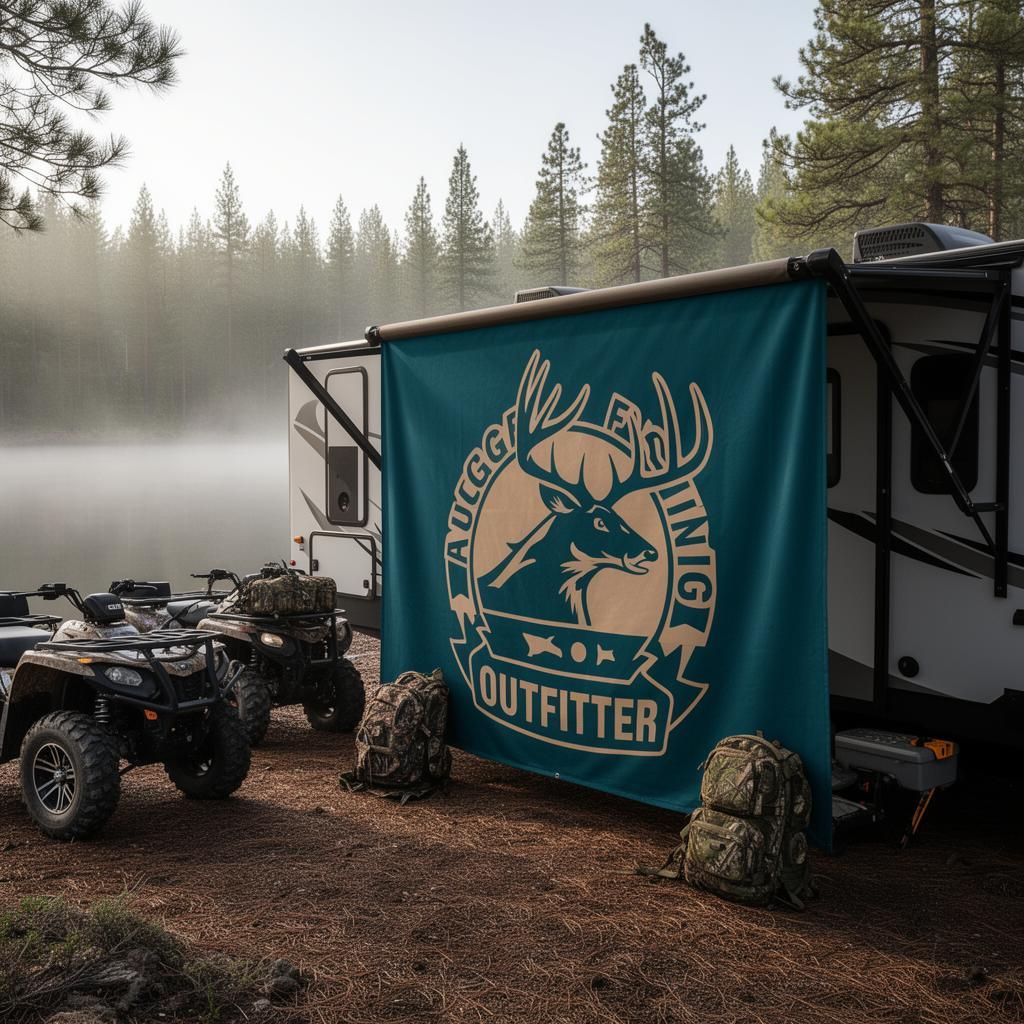 Hunting & Fishing Outfitters awning example